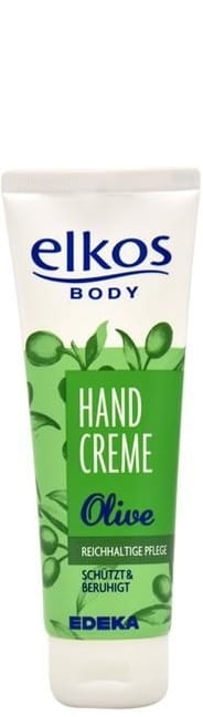 Elkos Hand Creme Olive - 125ml - Krem do rąk z oliwą z oliwek i masłem Shea.jpg