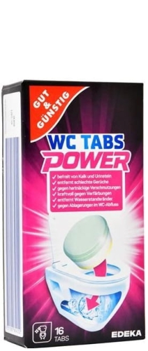 Gut&Gunstig Power WC-Tabs - 16 szt. - Tabletki na kamień do WC.jpg