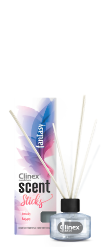 CLINEX Scent Sticks Fantasy - 45ml - Patyczki zapachowe neutralizujące nieprzyjemne zapachy.jpg