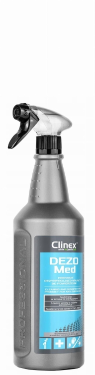 CLINEX DezoMed - Dezynfekcja - 1L - Gotowy do użycia preparat do mycia i dezynfekcji powierzchni.jpg
