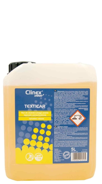 CLINEX EXPERT+ Texticar - Pranie ekstrakcyjne tapicerki - 5L.jpg