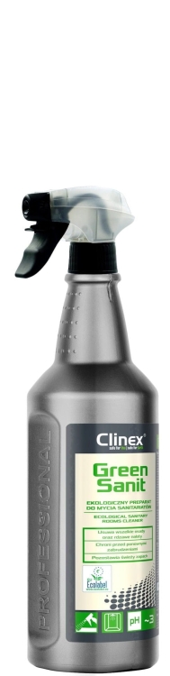 CLINEX Green Sanit  - 1L - Ekologiczny preparat do mycia sanitariatów.jpg