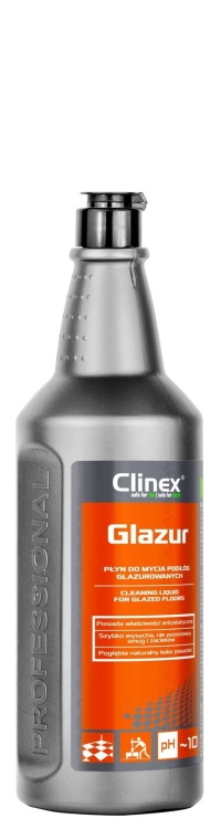 CLINEX Glazur - 1L - Płyn do mycia podłóg glazurowanych.jpg