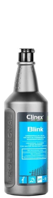 CLINEX Blink - 1L - Uniwersalny płyn do mycia powierzchni wodoodpornych.jpg