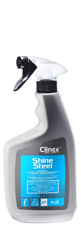 CLINEX Shine Steel - 650ML - Preparat czyszcząco-nabłyszczający do stali nierdzewnej.jpg