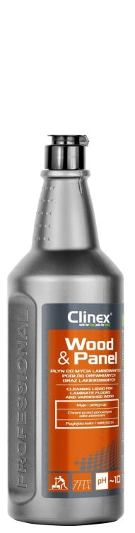 CLINEX Wood&Panel - 1L - Panele, Podłogi Drewniane i Laminowane - Płyn do mycia podłóg.jpg