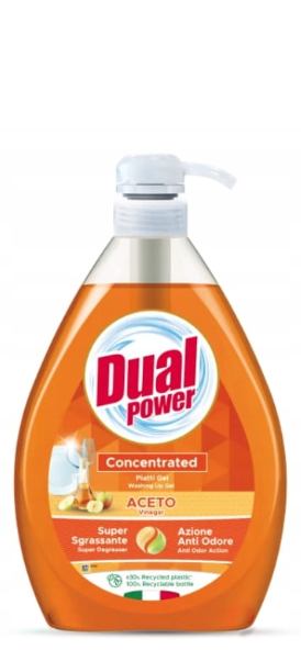 Dual Power Piatti Gel Aceto - 1l - Płyn do naczyń Ocet.png