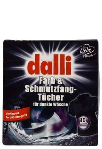 Dalli Farb&Schmutz - 10 szt. - Chusteczki do czarnych ubrań.jpg