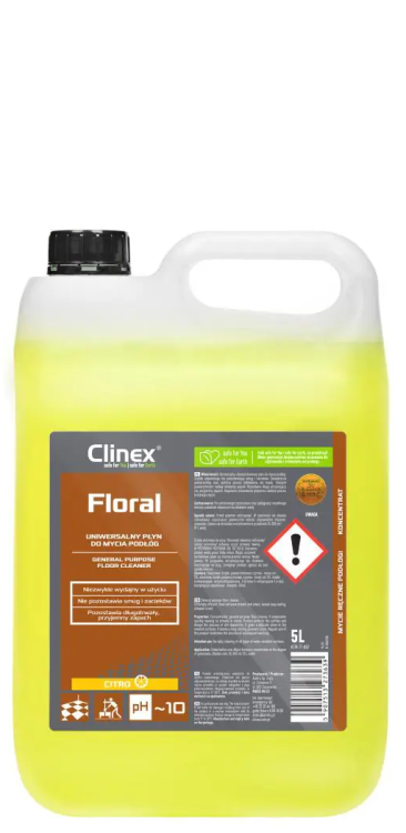 CLINEX Floral Citro - 5L - Uniwersalny płyn do mycia podłóg.png