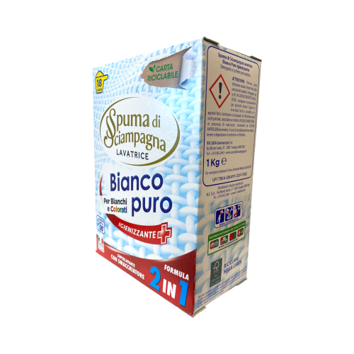 Spuma di Sciampagna Lavatrice Bianco Puro - 1kg - 18 prań - Proszek z odplamiaczem1.png