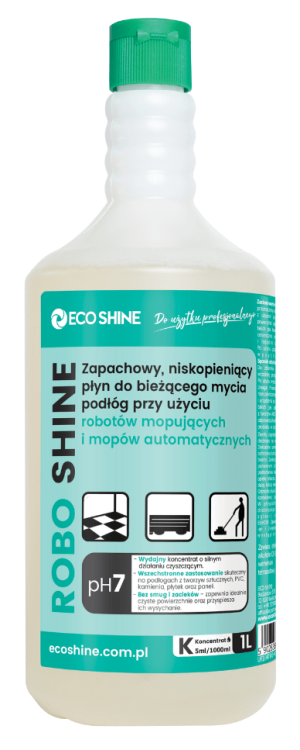 ECO SHINE ROBO SHINE - 1L - Płyn do robotów mopujących.png