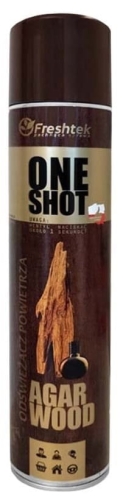 Freshtek ONE SHOT Agar Wood - 600 ml - Odświeżacz powietrza.jpg