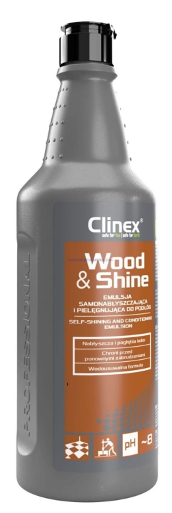 CLINEX Wood&Shine - 1L - Emulsja do paneli i podłóg drewnianych.jpg