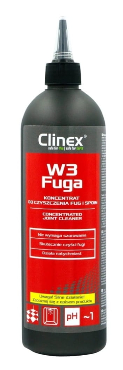 CLINEX W3 Fuga - 500 ml - Koncentrat do czyszczenia fug i spoin.jpg