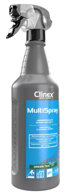 CLINEX Multi Spray - Green Tea - 1L - Uniwersalny spray myjący.png