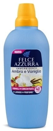 Felce Azzurra Ambra e Vaniglia - 2l - 40 płukań - Płyn do płukania Ambra i wanilia.jpg