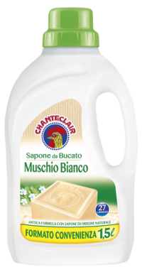 Chante Clair Sapone da Bucato Muschio Bianco - 1,5l - 27 prań - Mydło do prania Białe Piżmo.png