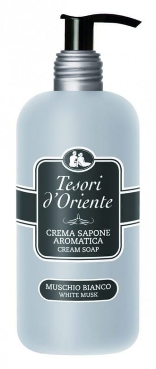 Tesori d'Oriente Sapone Muschio Bianco - 300ml - Mydło w płynie Białe piżmo.jpg