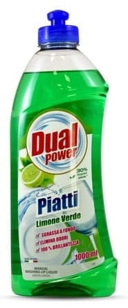 Dual Power Piatti Gel Limone Verde - 1l - Płyn do naczyń Limonka.jpg