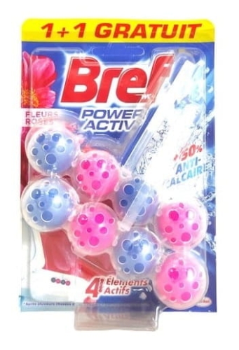 Bref Power Activ - 2x50g - Kulki do WC Pink Flowers.jpg