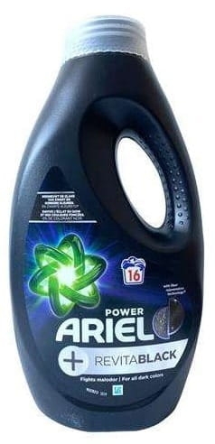Ariel Black Gel  - 800ml - 16 prań - Płyn do prania czarnych ubrań.jpg