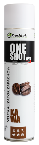 Freshtek ONE SHOT Kawa - 600 ml - Neutralizator zapachów.png