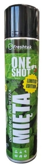 Freshtek ONE SHOT Mięta - 600 ml - Odświeżacz powietrza.jpg