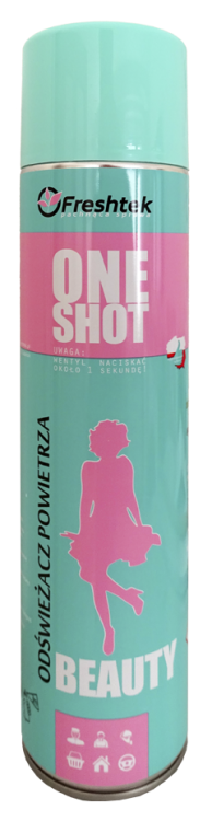 Freshtek ONE SHOT Beauty - 600 ml - Odświeżacz powietrza.png