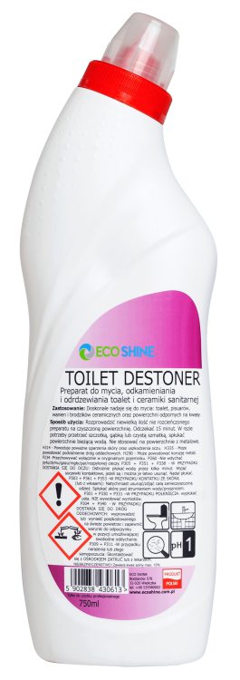 ECO SHINE TOILET DESTONER - 750 ML - SUPER MOCNY Żel do toalet usuwający najtrwalszy kamień.png