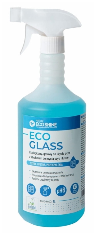 ECO SHINE Eco Glass - 1L - Ekologiczny płyn do mycia szyb, okien i luster.jpg