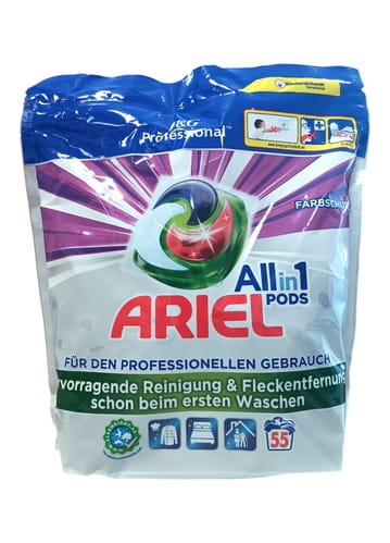 Ariel Professional 3in1 Pods Color - 55 prań - Kapsułki do koloru (worek).jpg