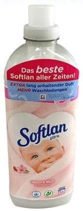 Softlan Weich&Mild - 1l - 45 płukań - Płyn do płukania (biały).jpg