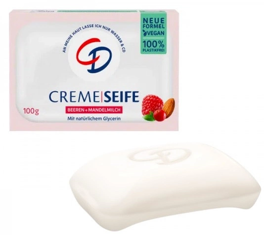 CD Beeren+Mandelmilch - 100g - Mydło glicerynowe w kostce Malina Żurawina Migdał.png