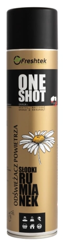 Freshtek ONE SHOT Słodki rumianek - 600 ml - Odświeżacz powietrza.png