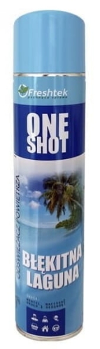 Freshtek ONE SHOT BŁĘKITNA LAGUNA - 600 ml - Odświeżacz powietrza.jpg