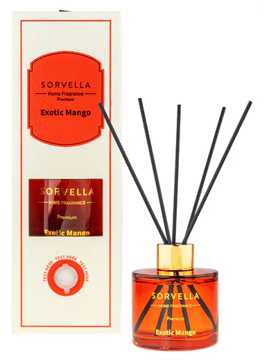 SORVELLA Exotic Mango - 120ml - Patyczki zapachowe.png