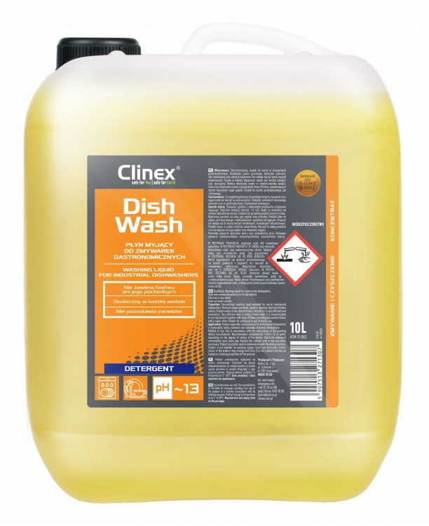 CLINEX DishWash - 10L - Płyn myjący do zmywarki.jpg