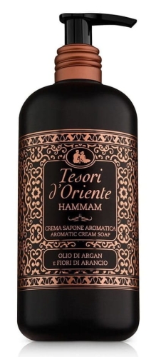 Tesori d'Oriente Sapone Hammam - 300ml - Mydło w płynie Argan i Kwiat pomarańczy.jpg