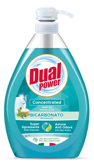 Dual Power Piatti Gel Bicarbonato - 1l - Płyn do naczyń Soda.png