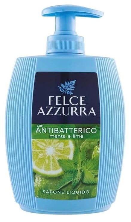 Felce Azzurra Antibatterico  Menta e Lime - 300ml - Antybakteryjne mydło do rąk Mięta z limonką.jpg