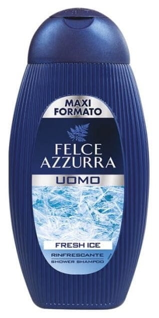 Felce Azzurra Uomo Fresh Ice - 400ml - Szampon i żel pod prysznic dla mężczyzn 2w1.jpg