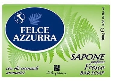 Felce Azzurra Sapone Fresco - 100g - Mydło kostka Bergamotka i liść cedru.jpg