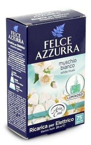 Felce Azzurra Muschio Bianco - 20ml - Elektryczny odświeżacz powietrza Białe Piżmo (wkład).jpg