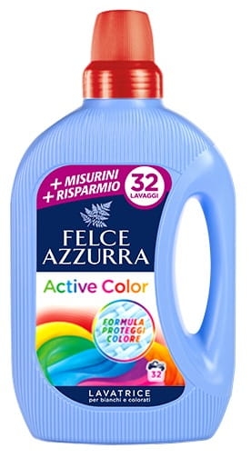 Felce Azzurra Active Color - 1595ml - 32 prania - Płyn do prania koloru.png