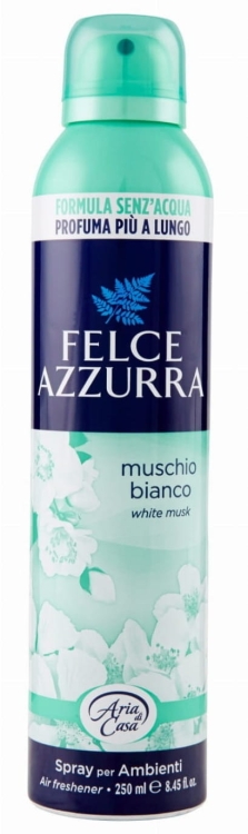 Felce Azzurra Muschio Bianco - 250ml - Odświeżacz powietrza w sprayu Białe Piżmo.jpg