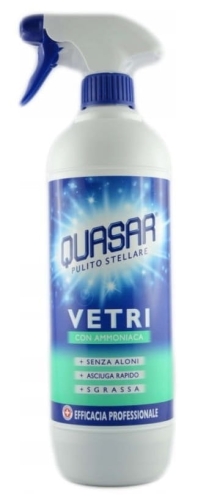 Quasar Vetri Amoniak - 650ml - Profesjonalny płyn do mycia szyb z amoniakiem.jpg