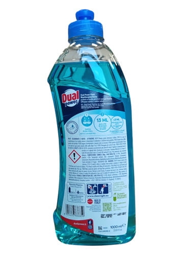 Dual Power Piatti Gel Bicarbonato e Menta - 1l - Płyn do naczyń Soda i Mięta1.jpg