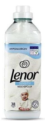 Lenor Sensitiv Hypoallergen - 950ml - 38 płukań - Płyn do płukania (biały).jpg