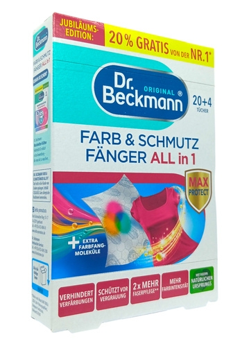 Dr.Beckmann Farb&Schmutz Fanger - 24 szt. - Chusteczki wyłapujące kolory.jpg