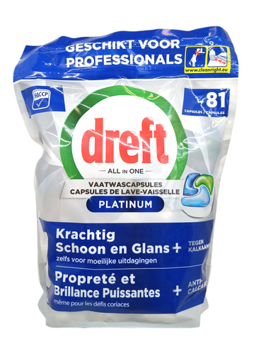 Dreft Platinum All in one Original - 81 szt. - Tabletki do zmywarki.jpg